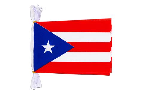 Puerto Rico Flag Bunting 6x9 3 M MaxFlags Royal Flags