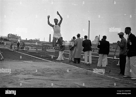 Warszawa 1947 07 12 Lekkoatletyczne Mistrzostwa Polski mêczyzn na