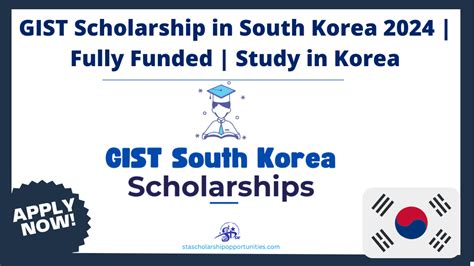 Gist Scholarship In South Korea 2024 Fully Funded Study In Korea