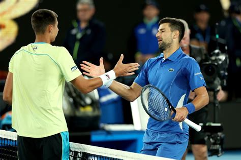 Novak Djokovic Vs Alexei Popyrin Live Australian Open Latest