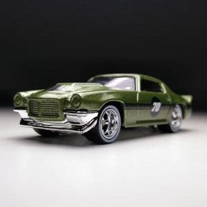 Chevy Camaro Hot Wheels Custom Real Rubber Tires Etsy