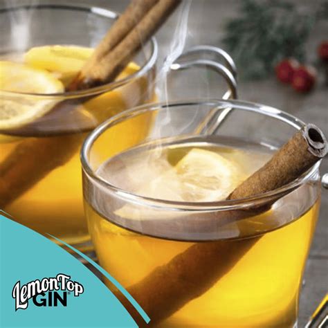 LemonTop Gin Hot Toddy Cocktail Recipe LemonTop Gin Ice Cream Flavour Craft Gin