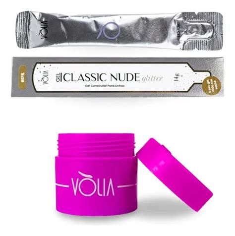 Sach Refil Classic Nude Glitter G Vlia Pote Eco G Mercadolivre