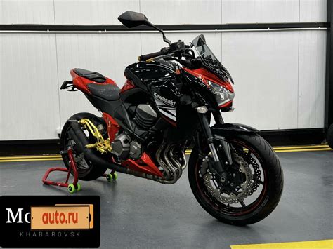 Купить б у Kawasaki Z 800 инжектор 6 передач в Хабаровске оранжевый naked bike 2015 года на