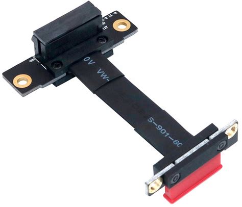 Кабель удлинитель PCI-E x1 (90 - 90 градусов) для райзера GSMIN DP55 ...