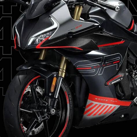 FOR CFMOTO 450SR 450SRS Motorcycle Parts Side Downforce Naked Spoilers Fixed Winglet Fairing