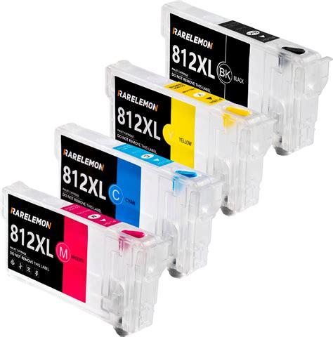 Amazon Sublimation Ink Cartridges Set Replacement For Epson 812