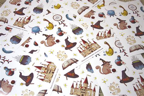 Magic stickers on Behance