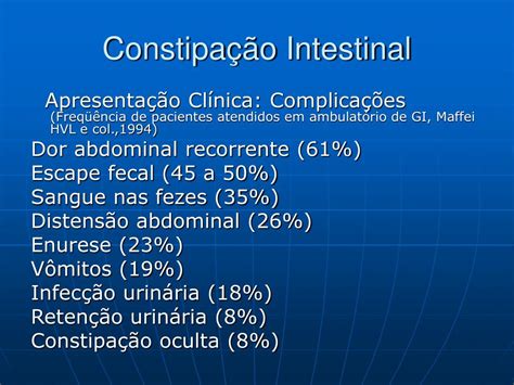 Cid 10 Constipacao Intestinal - PPT - Intestinal Constipation: Symptoms, Diagnosis, and Management ...