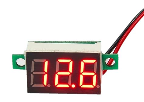 4 8 30V 3 Digit 7 Seg Voltmeter Display