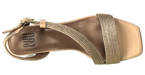 Klapki Bibi Lou Z HG Nude Nude Złote