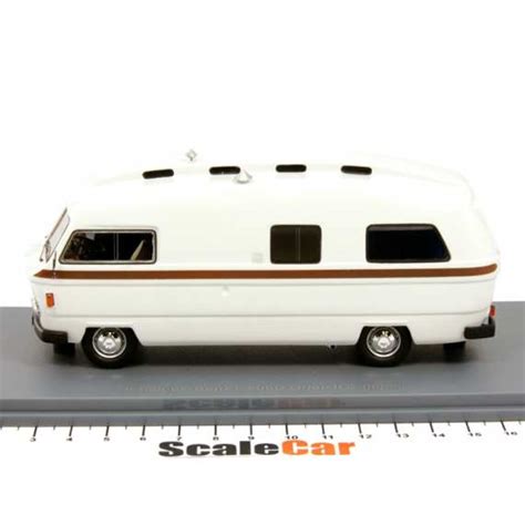 1 43 MERCEDES BENZ L206D Orion II Camper кемпер 1974 белый NEO