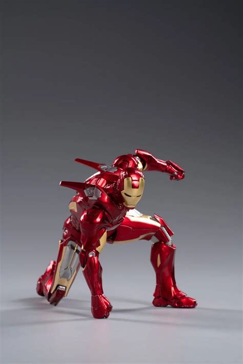 Zd Toys Iron Man Mark Vii Scale Collectible Figure No Light Up