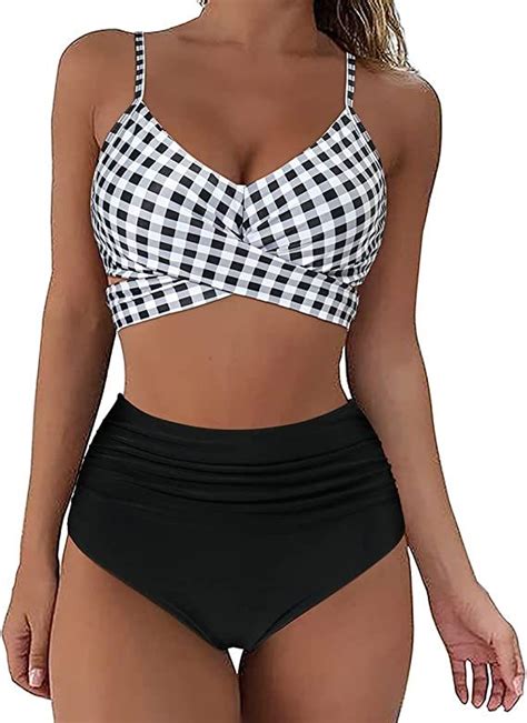 Suuksess Women Wrap Bikini Set Push Up High Waisted Piece Swimsuits Artofit