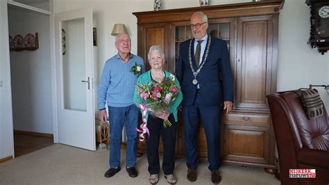 Echtpaar Visser 60 Jaar Getrouwd