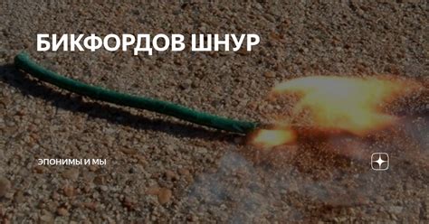БИКФОРДОВ ШНУР | Эпонимы и Мы | Дзен