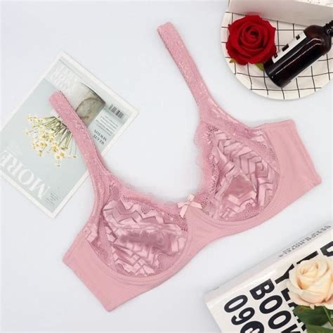 Soutien Gorge Soutien Gorge En Dentelle Pour Femme Lingerie Sexy Grande Taille Ajustable Ultra