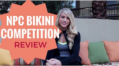 NPC Bikini Competition Show Day Review YouTube