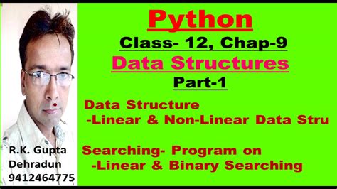 Data Structure Part 1list Stack Linear Andnon Linear Data Struct Program On Linear And Binary