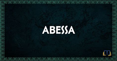 Abessa Como Se Escreve - Abessa: The Embodiment of Blind Faith
