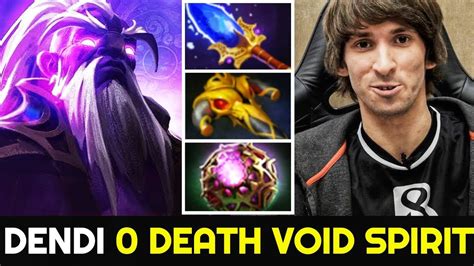 Dendi Unkillable Void Spirit Carry The Game With Scepter Octarine