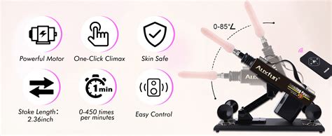 Amazon Sex Machine Love Machine Realistic Dildo Anal Toys AUXFUN Sex Machine Remote Control