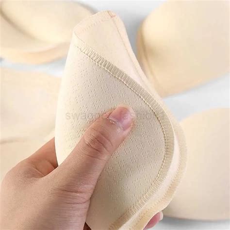6cm Thick Latex Bikini Bra Pads With Push Up And Breast Enlargement Inserts Removeable Inserts