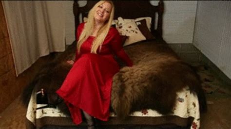 Stripping Naked On A Fur Bed Secret Fantasies Of Greta B Clips4sale