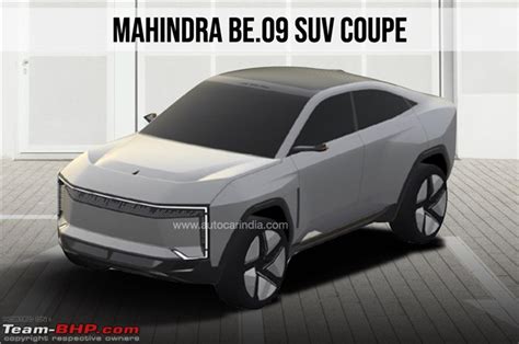 Mahindra Be05 Be07 And Be09 Patent Images Leaked Team Bhp