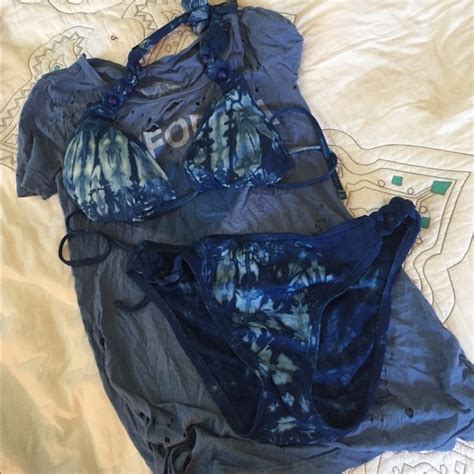 Lucky Brand Swim L U C K Y B R A N D Tie Dye Bikini Poshmark