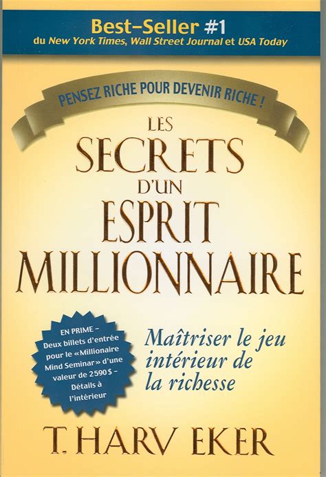 Livre Num Rique Epub Les Secrets D Un Esprit Millionnaire Ma Triser