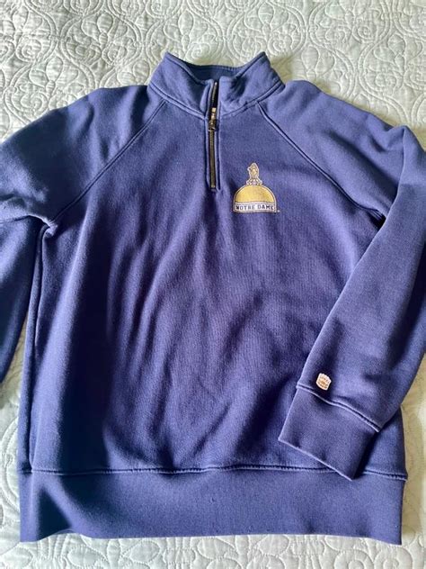Notre Dame Vintage Golden Dome Quarter Zip Homefield