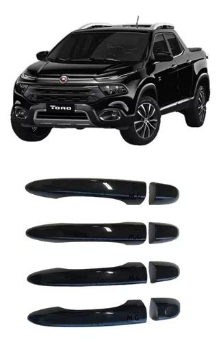 Apliques Ma Anetas Fiat Toro Preto Original Mopar Parcelamento Sem Juros