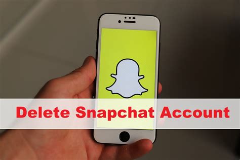 How To Delete Snapchat Account Temporarily Permanently