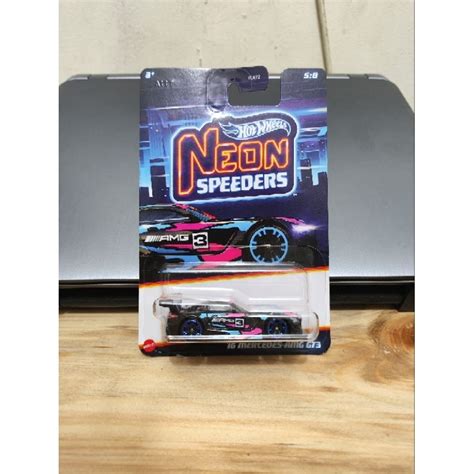 Jual Hot Wheels Neon Speeders Mercedes Amg Gt Neon Shopee Indonesia