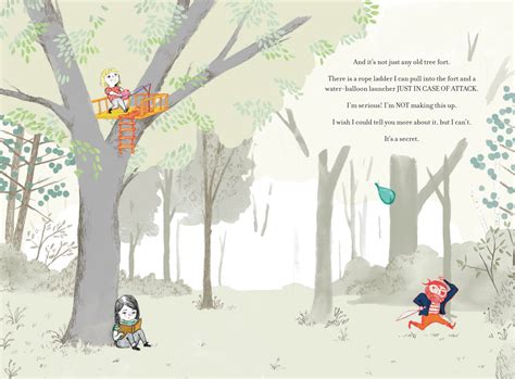 Secret Tree Fort Interiors — Brianne Farley Illustration