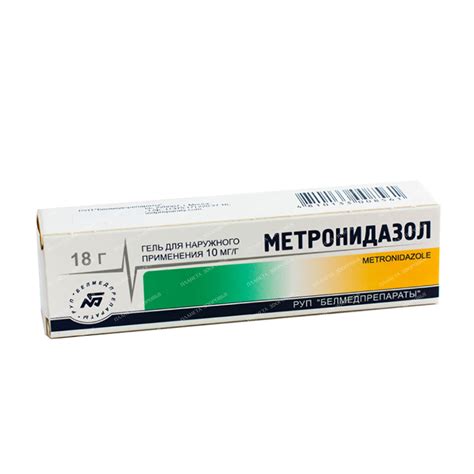Метронидазол гель для наружного применения 10мг/г 18г №1 – купить ...