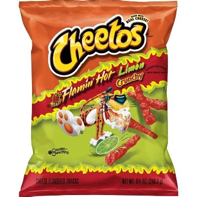 Cheetos Flamin Hot Con Limon