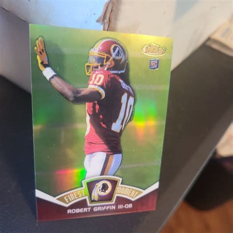 2012 Topps Finest Finest Moments Refractor FM RG Robert Griffin III