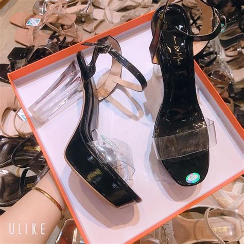 GIÀY CAO GÓT QUAI HẬU ĐÚP ĐẾ MICA TRONG CM HOT Shopee Việt Nam