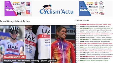 Cyclisme Mercato Transfert Vous Voulez Tout Savoir Sur Les