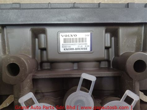 22225554/K093192 KNORR-BREMSE EBS MODULATOR DOUBLE VOLVO » Grand Auto ...
