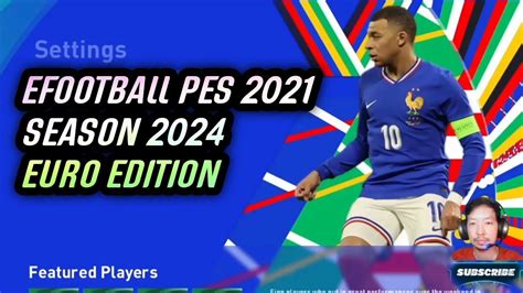 Efootball Pes 2024 Daeng Patch Euro 2024 Edition Ps4 Hen Youtube