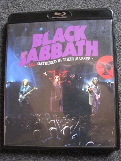 BLACK SABBATH LIVE GATHERED In Their Masses Blu Ray DVD 2013 EU