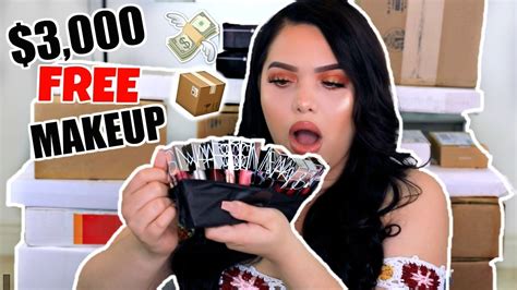 Free Makeup Unboxing Haul Youtube