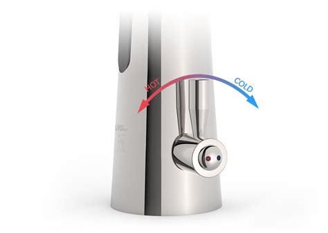 Modern Touchless Basin Faucet With Hot And Cold Water