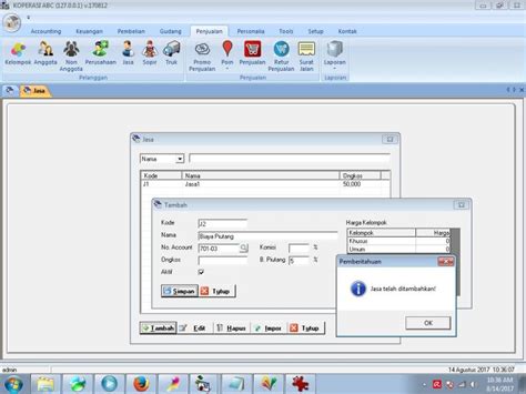 Akuntansi Koperasi Simpan Pinjam Excel Contoh Surat Resmi
