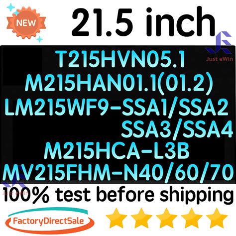 21 5 Mv215fhm N40 Lm215wf9 Ssa1 Lcd Display | Mv215fhm N60 Screen | Lcd ...