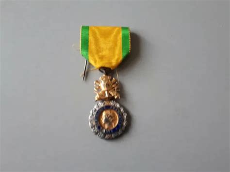 France Medaille Militaire Ww Valeur Et Discipline Eur