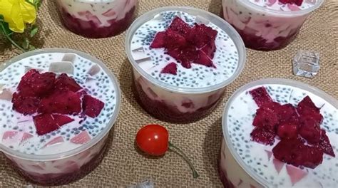 kreasi resep minuman buah naga bikin sehat